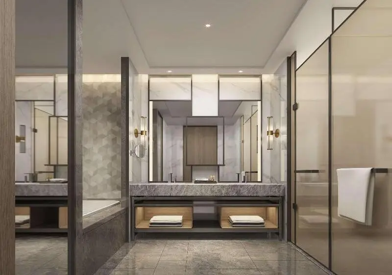 キングサイズベッドのスイートルーム, Hilton Garden Inn Xuzhou, China