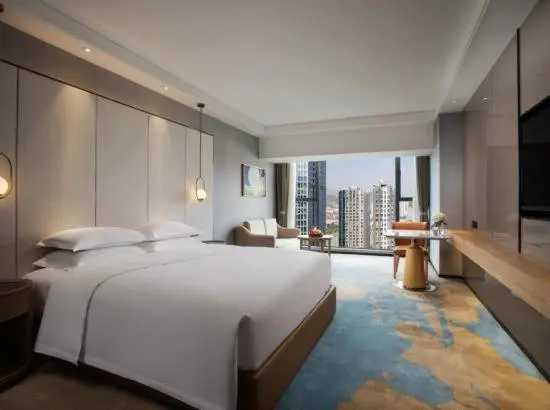 キングサイズベッドのスタンダードルーム, Ramada Encore By Wyndham Kunming West