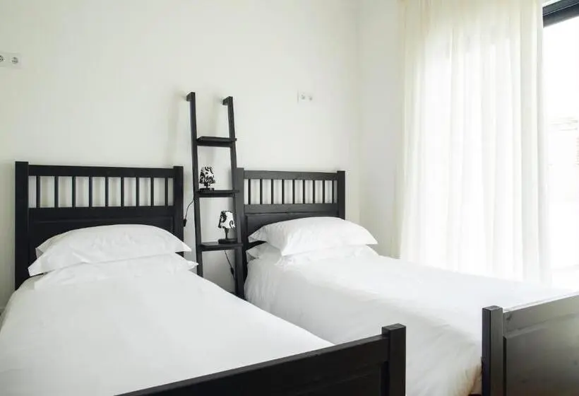 اتاق استاندارد با تراس, Hostel Da Palmeira
