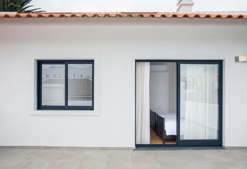 اتاق استاندارد با تراس, Hostel Da Palmeira