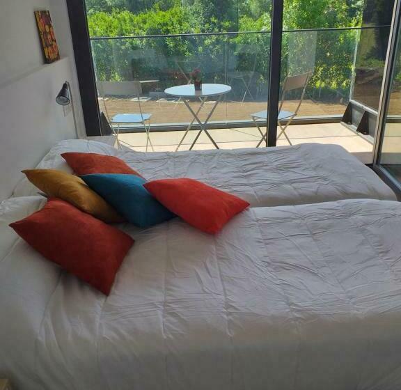 バルコニー付きデラックスルーム, Agroturismo Araize