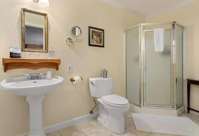 キングサイズベッドのデラックスルーム, Candlelight Inn Napa Valley
