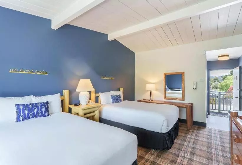 ２ダブルベッドのスタンダードルーム, Carmel River Inn