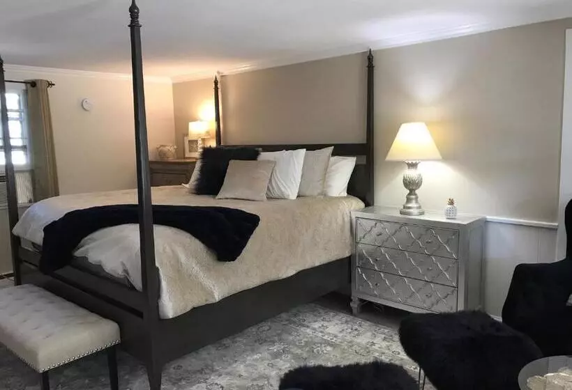 キングサイズベッドのデラックスルーム, Starlight Lodge North Conway