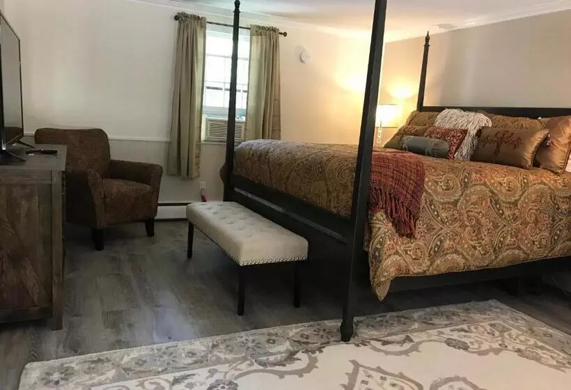キングサイズベッドのデラックスルーム, Starlight Lodge North Conway