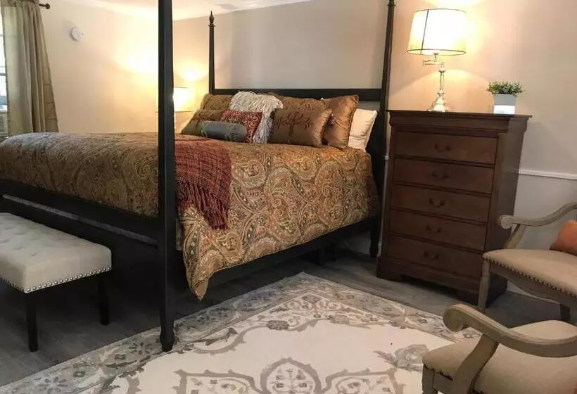 キングサイズベッドのデラックスルーム, Starlight Lodge North Conway