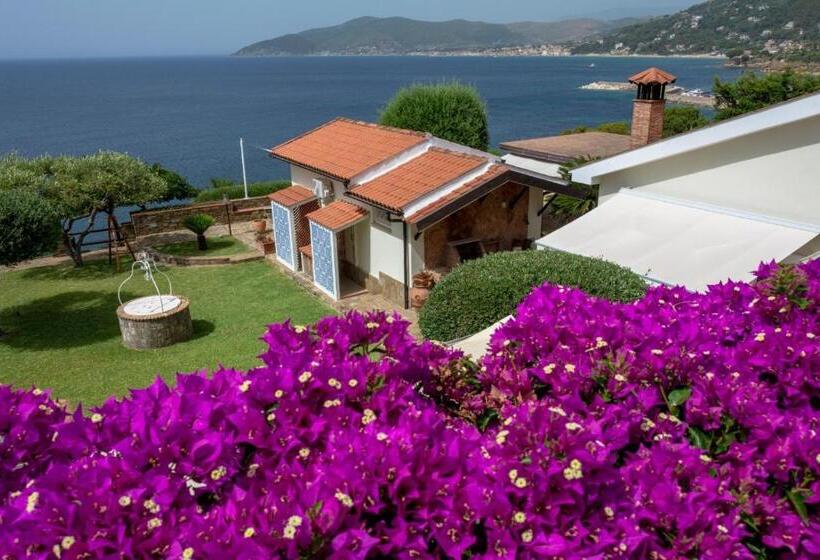 オーシャンビューデラックスルーム, Le Casette Di Ulisse