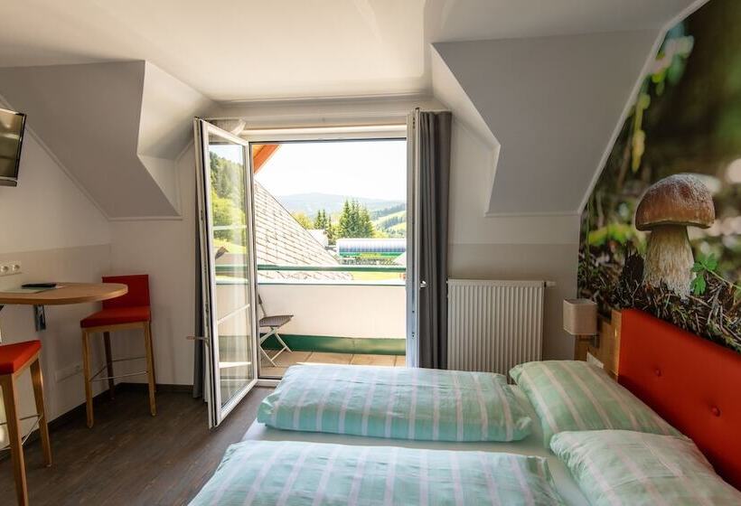 标准间带阳台, Genussgasthof Willenshofer