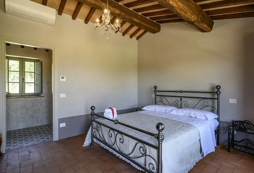 キングサイズベッドのスタンダードルーム, Agriturismo Merigge Wellness & Spa Montepulciano