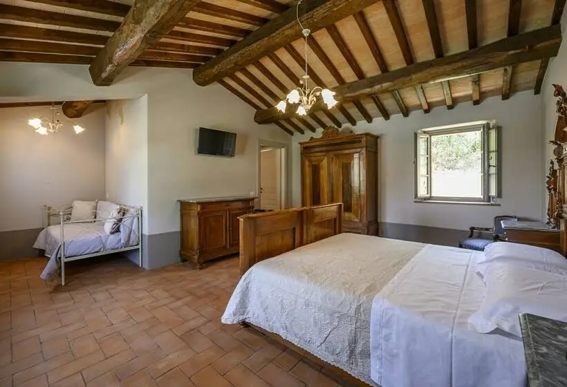 キングサイズベッドのスタンダードルーム, Agriturismo Merigge Wellness & Spa Montepulciano