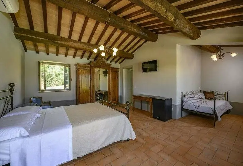 キングサイズベッドのスタンダードルーム, Agriturismo Merigge Wellness & Spa Montepulciano