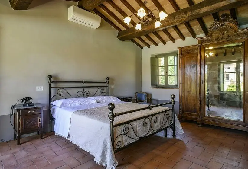 キングサイズベッドのスタンダードルーム, Agriturismo Merigge Wellness & Spa Montepulciano