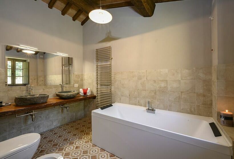 스탠다드 룸 킹사이즈 침대, Agriturismo Merigge Wellness & Spa Montepulciano