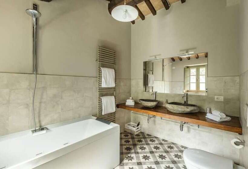 스탠다드 룸 킹사이즈 침대, Agriturismo Merigge Wellness & Spa Montepulciano