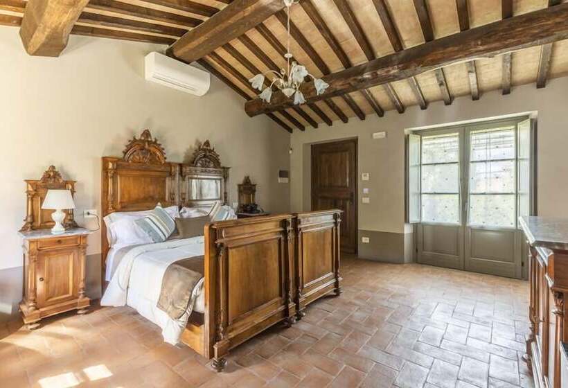 스탠다드 룸 킹사이즈 침대, Agriturismo Merigge Wellness & Spa Montepulciano