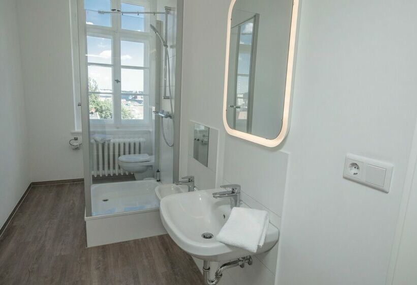 带共用浴室的标准房间, Boardinghouse Flensburg  By Zimmer Frei! Holidays