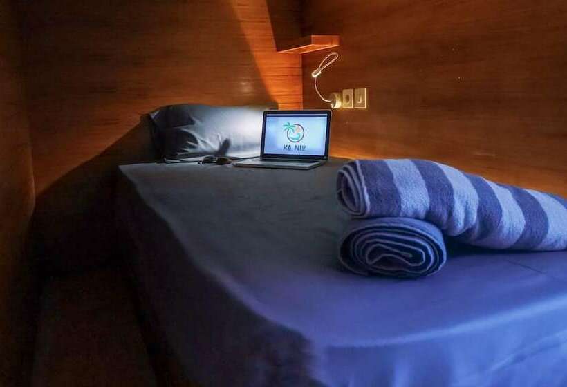 Кровать в Общей Комнате, Kaniu Capsule Hostel