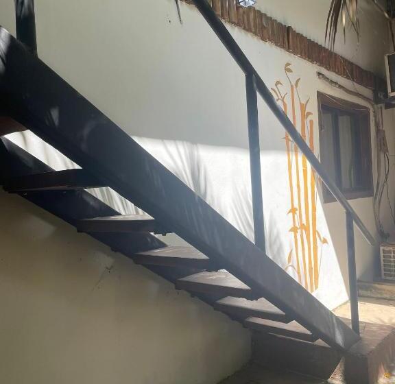 חדר סטנדרט לשלושה עם נוף לגינה, Beach Cabinas