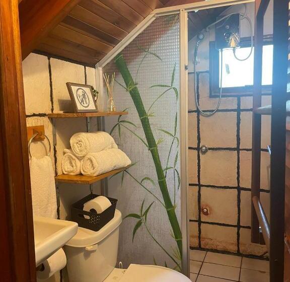 חדר סטנדרט לשלושה עם נוף לגינה, Beach Cabinas