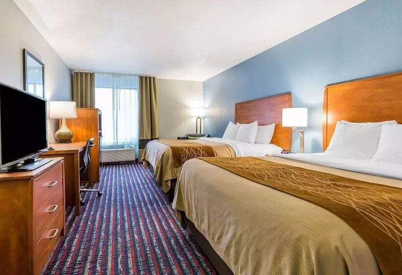 ２ダブルベッドのスタンダードルーム, Comfort Inn Alton Near I255