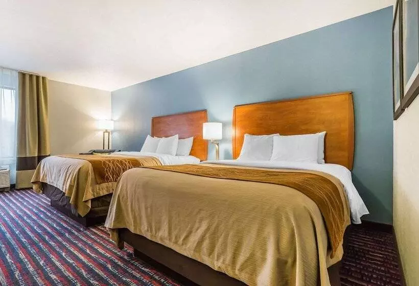 ２ダブルベッドのスタンダードルーム, Comfort Inn Alton Near I255