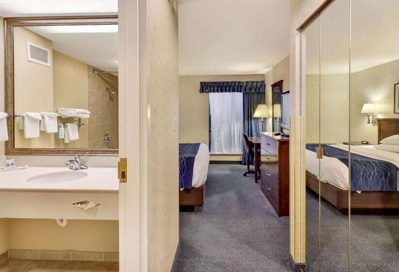 מיטת קינג בסוויטה, Comfort Inn Bellingham