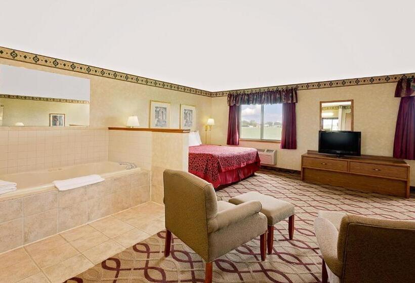 キングサイズベッドのスイートルーム, Days Inn By Wyndham North Sioux City