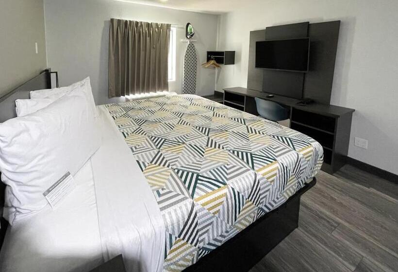 장애인을 위한 킹사이즈 침대 스탠다드 룸, Days Inn Little Rock South