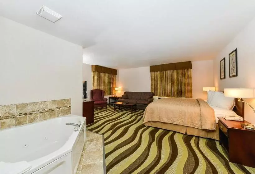 Sviitti King-vuode, Quality Inn & Suites Stoughton  Madison South