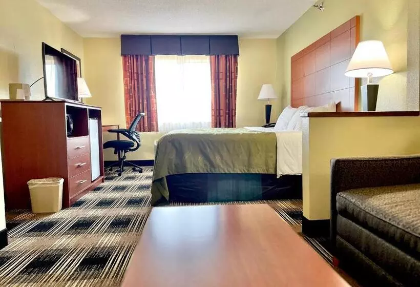 سوئیت با تخت بزرگ, Quality Inn & Suites Wisconsin Dells Downtown   Waterparks Area