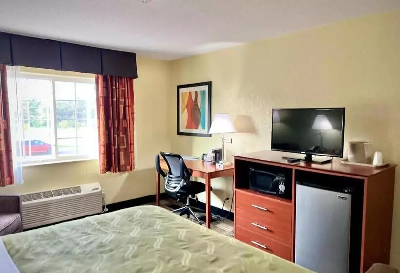 اتاق استاندارد با تخت بزرگ, Quality Inn & Suites Wisconsin Dells Downtown   Waterparks Area