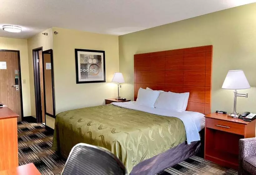 اتاق استاندارد با تخت بزرگ, Quality Inn & Suites Wisconsin Dells Downtown   Waterparks Area