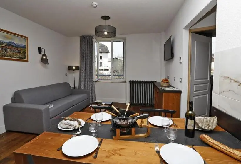 آپارتمان 1 خوابه با چشم‌انداز باغ, Residence Le Splendid