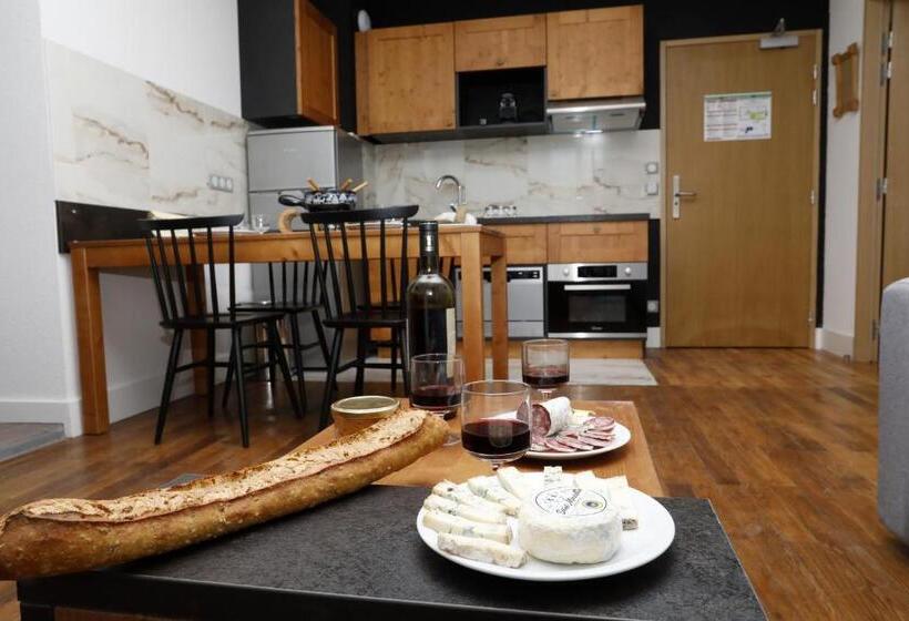 침실 1개 가든 전망 아파트, Residence Le Splendid