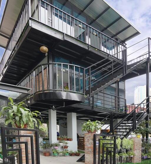 اتاق استاندارد با چشم‌انداز باغ, Almor Hostel With Pool In Right Center