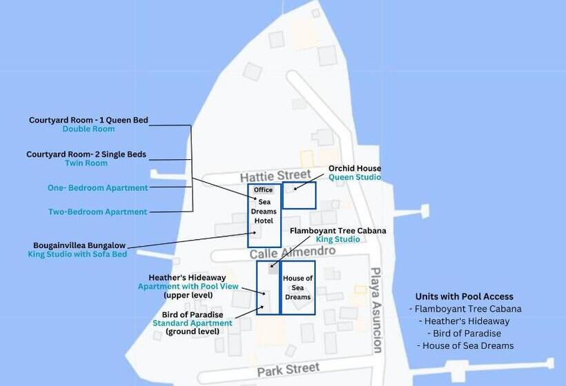 آپارتمان 2 خوابه, Sea Dreams