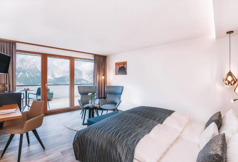 Номер Стандарт Вид на Горы, Das Kaiserblick 4 Sterne Superior