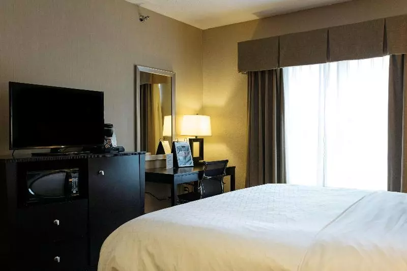 身障者適用キングサイズベッドルーム, Holiday Inn Express & Suites   Olathe North, An Ihg