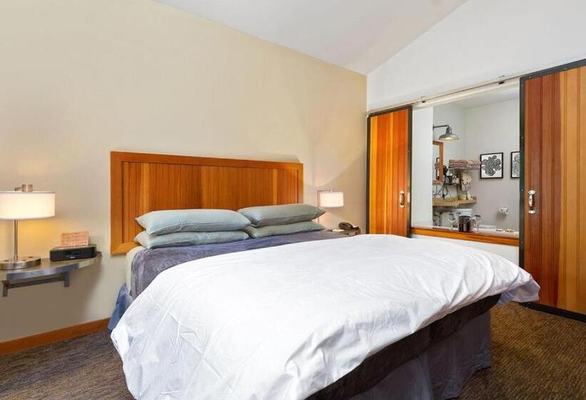 غرفة ديلوكس سرير كينج, Costanoa Lodge And Camp