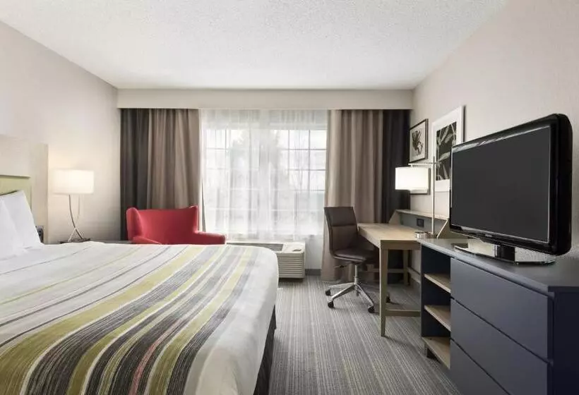 キングサイズベッドのスイートルーム, Country Inn & Suites By Radisson, Romeoville, Il