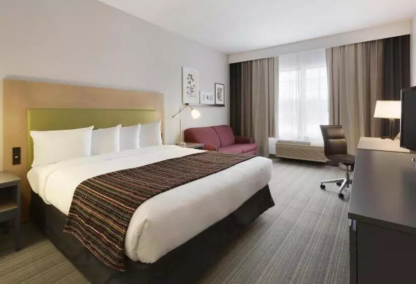 キングサイズベッドのスタンダードルーム, Country Inn & Suites By Radisson, Wausau, Wi