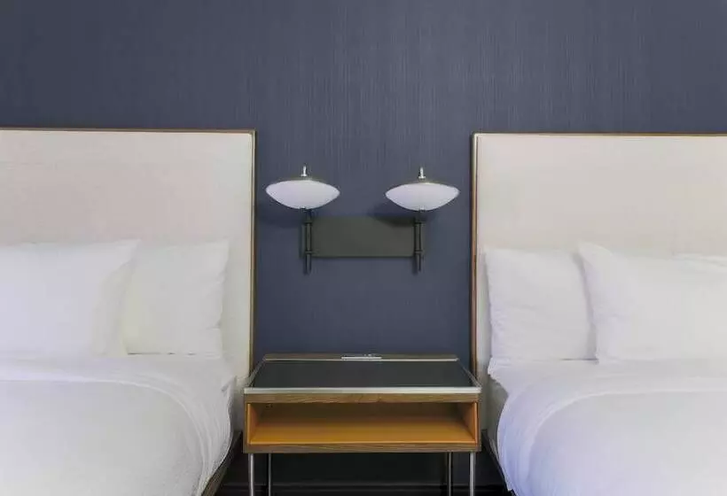 ２ダブルベッドのスタンダードルーム, Courtyard By Marriott Boulder Broomfield