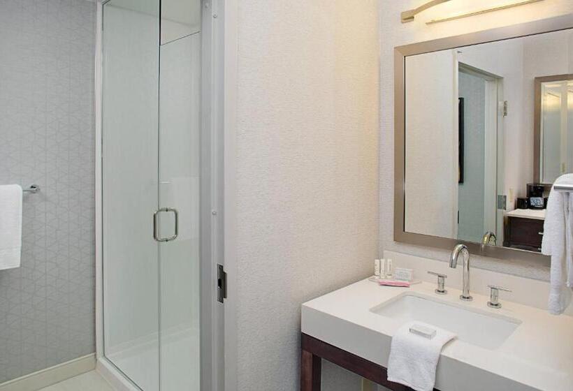 اتاق استاندارد با تخت بزرگ, Courtyard Manchesterboston Regional Airport