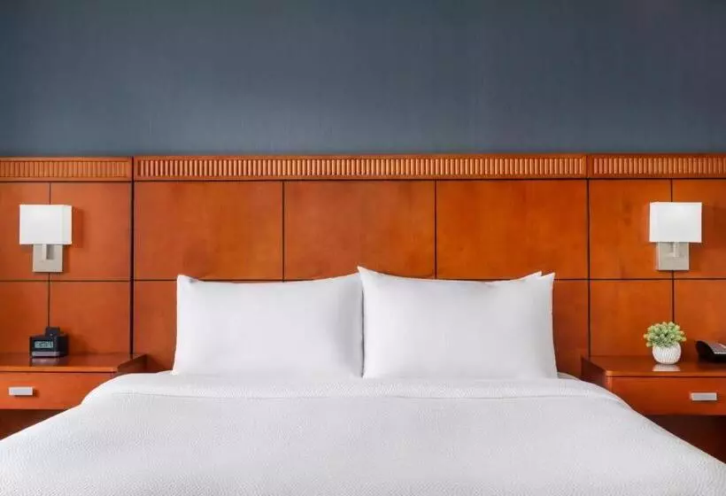اتاق استاندارد با تخت بزرگ, Courtyard Manchesterboston Regional Airport
