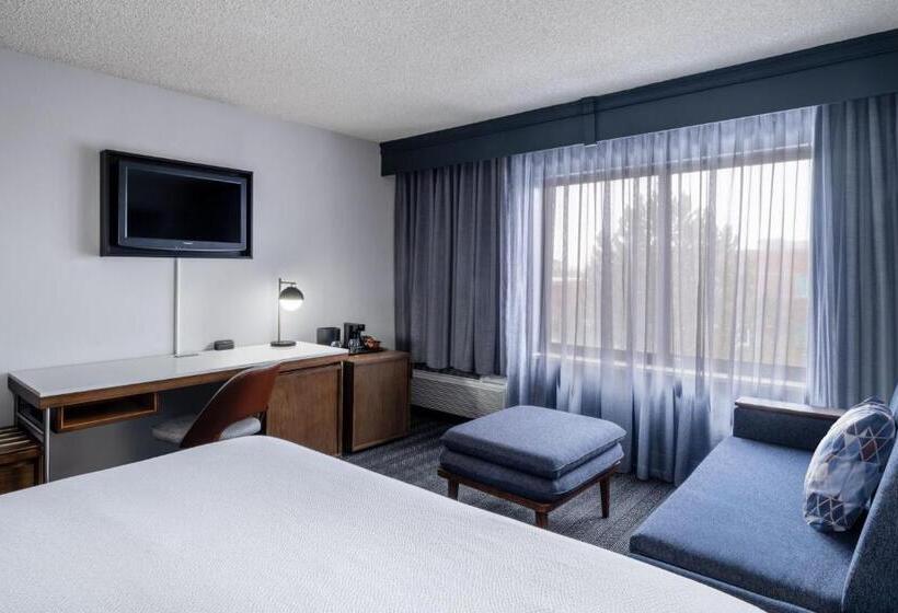 스탠다드 룸 킹사이즈 침대, Courtyard Salt Lake City Airport