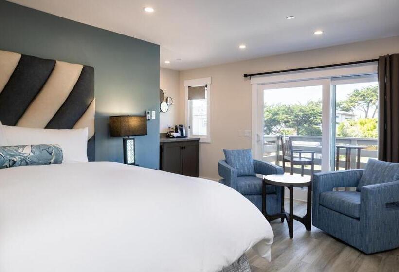 חדר דחוקס עם מיטת קינג, Cypress Inn On Miramar Beach