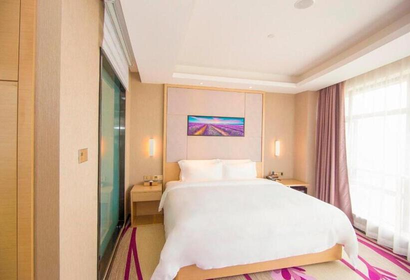 キングサイズベッドのデラックスルーム, Lavande Hotels·guangzhou Financial City Chepi Metro Station