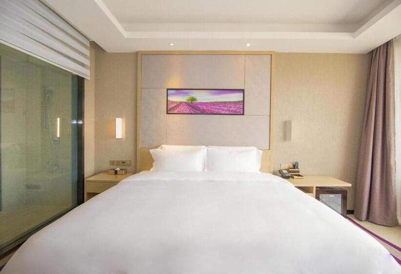 キングサイズベッドのデラックスルーム, Lavande Hotels·guangzhou Financial City Chepi Metro Station