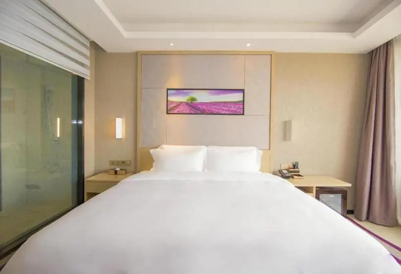 キングサイズベッドのデラックスルーム, Lavande Hotels·guangzhou Financial City Chepi Metro Station