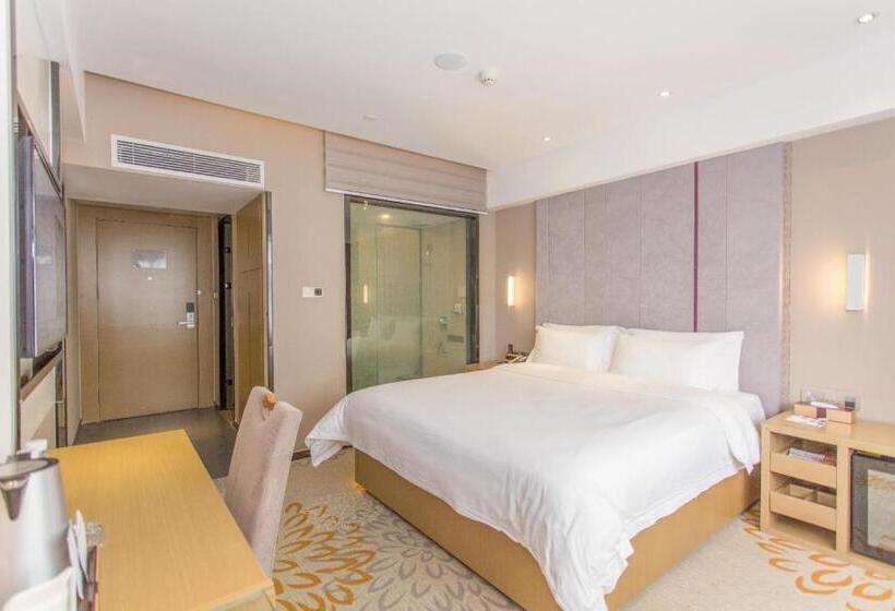 キングサイズベッドのデラックスルーム, Lavande Hotels·guangzhou Financial City Chepi Metro Station